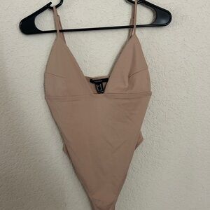 Forever 21 Tan Bodysuit